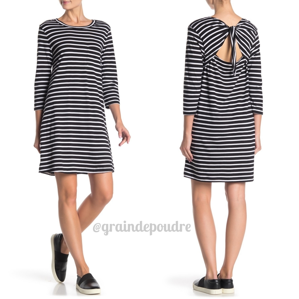 NWT Sanctuary Back at Ya Striped T Shirt Dress XS